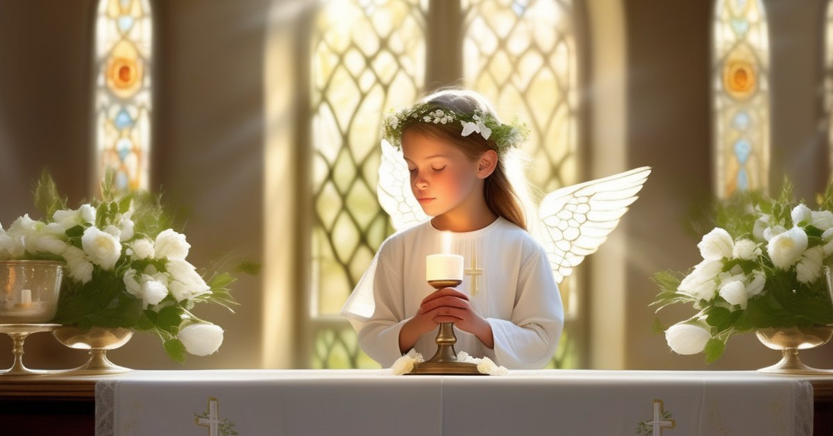 Życzenia komunijne od matki chrzestnej: Piękne słowa od serca