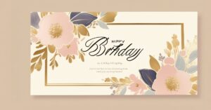 Kartki urodzinowe dla kobiety: Najpiękniejsze teksty i pomysły